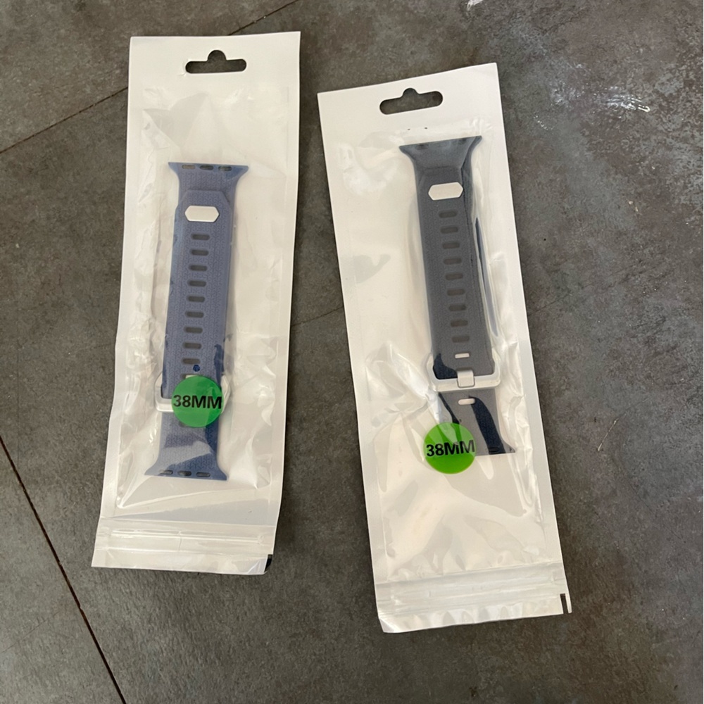 Blue Wearable Smartwatch Bands